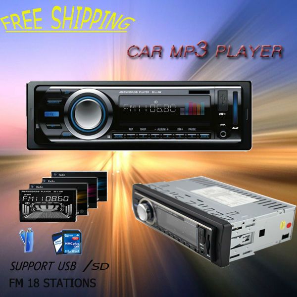 Auto Rádio Mp3 Player Automotivo entrada Usb Sd mmc slot